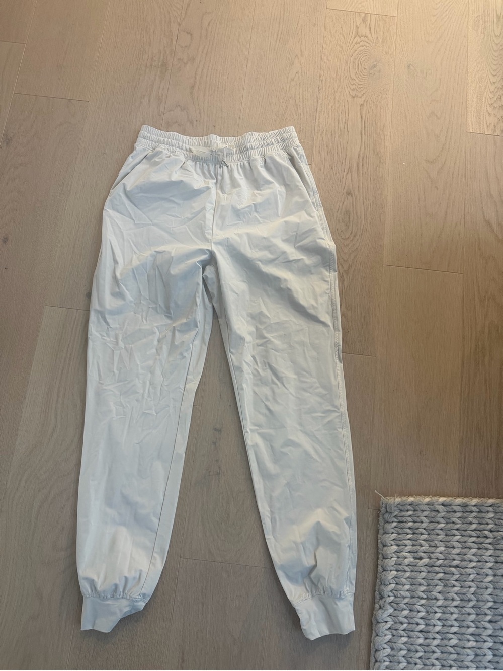 Men's Lightweight White Jogger Pants